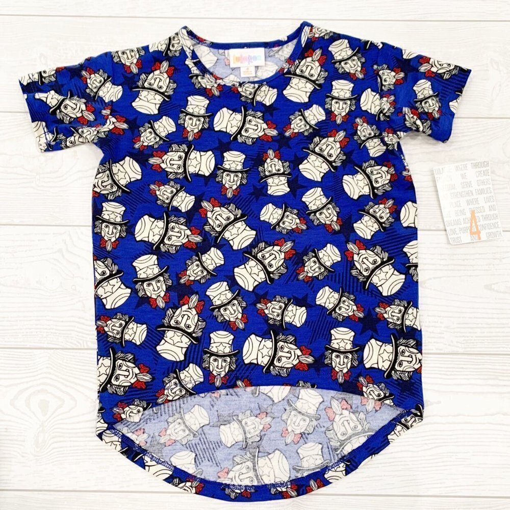 Lularoe Uncle Sam Gracie Tee
